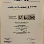 Walhalla Regensburg Hoeferer 4 Sterne Superior Hotel Tegernheim