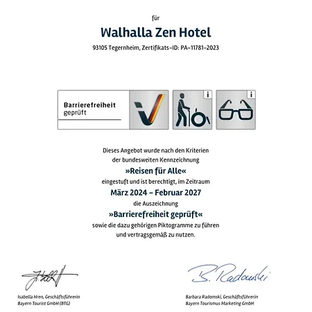 Walhalla Zen Regensburg فندق 4*