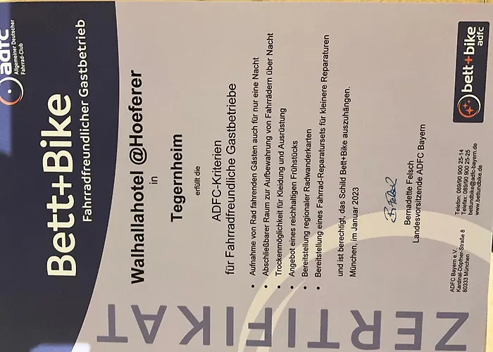 Szálloda Walhalla Regensburg Hoeferer 4 Sterne Superior 4*